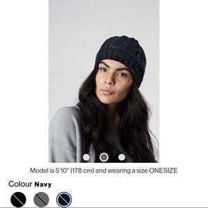 Canada Goose 100% Merino Wool Hat